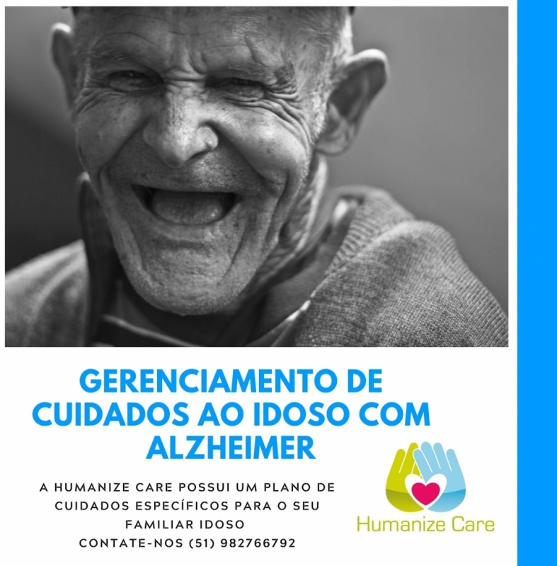 Cuidadores de Idosos com Mal de Alzheimer Preços Lindolfo Collor - Cuidados Idosos