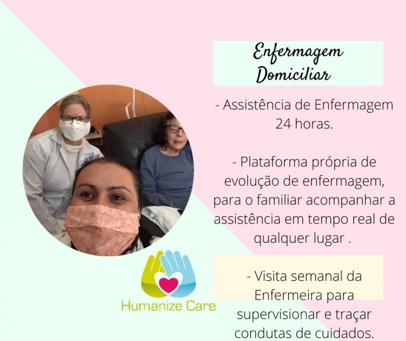 Cuidados de Enfermagem Domiciliar Pântano Grande - Assistência Domiciliar em Enfermagem
