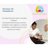 empresa de serviço de cuidador para consulta médica Fazenda Vilanova